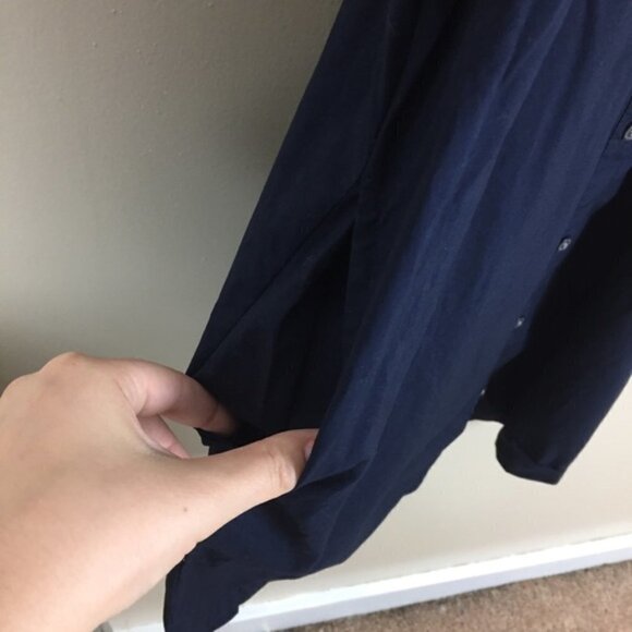 [Loft] Off the Shoulder Button Down Dress - Picture 5 of 8